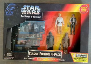 Star Wars - Power Of The Force Classic Edition 4 Pack From 1995