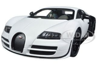 Bugatti Veyron Sport Pur Blanc Edition 1/18 Diecast Model By Autoart 70933