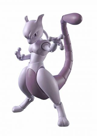Bandai S.  H.  Figuarts Pokemon Mewtwo Arts Remix Action Figure Japan Official