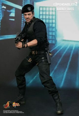 1/6 Hot Toys Mms194 The Expendable 2 Barney Ross Masterpiece Action Figure