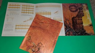 WITH CLOTH MAP Dark Sun Campaign Setting Revised Box Dungeons Dragons 5