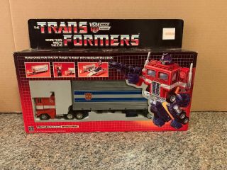 1984 Hasbro Transformers G1 Optimus Prime 100 Complete Awesome