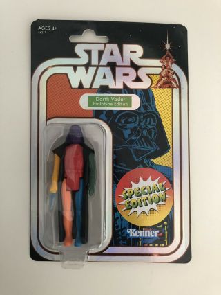 Star Wars Sdcc 2019 Darth Vader Prototype Hasbro Kenner Tvc Colors May Vary