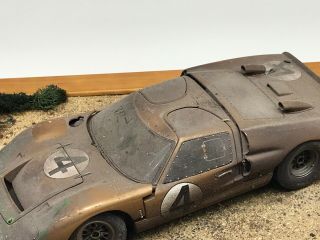 1/18 Exoto 1966 Ford GT40 MKII Le Mans Donohue BARN FIND By Koleber RLG18046 10
