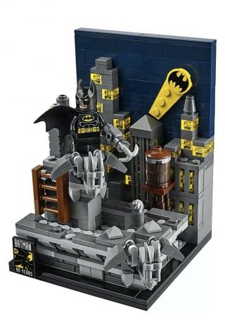 Sdcc 2019 Lego Dc Comics Batman The Dark Knight Gotham City Exclusive