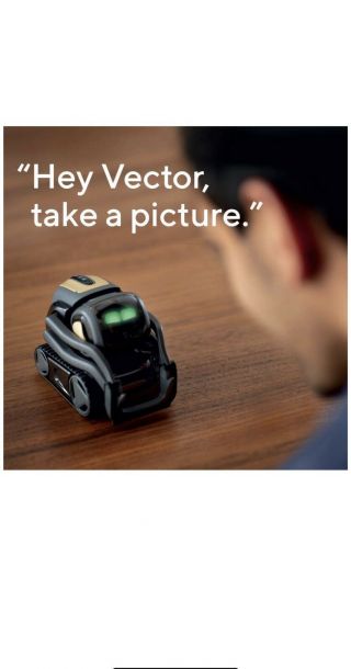 Anki - Vector Robot With Amazon Alexa Voice Assistant - Black