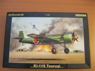 Eduard Profipak 1/48 Ki - 115 Tsurugi 8088 Plastic Model Kit