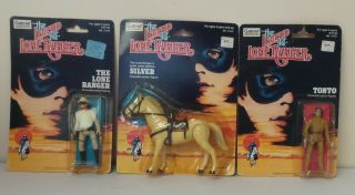 The Legend Of The Lone Ranger Vintage 1980 Gabriel - Lone Ranger /tonto/ Silver