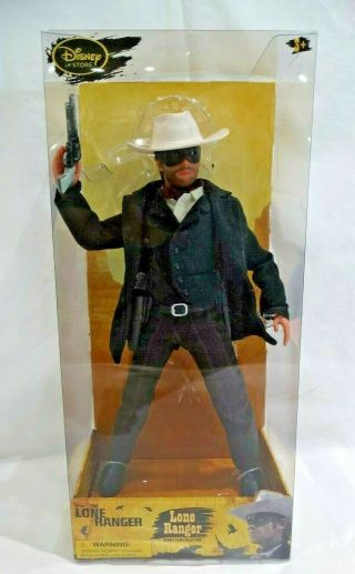 Disney Exclusive Lone Ranger Movie 12 Inch Deluxe Action Figure The Lone Ranger