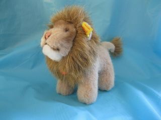 Vintage Steiff Leo The Lion With All Tags And Button