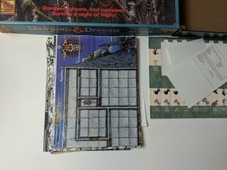 TSR Boardgame Dungeons & Dragons Board Game - The Haunted Tower Box 4