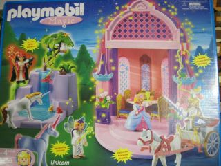 Playmobil Magic Fairy Set,  Waterfall,  Coach And Horsed,  Unicorns And More,  Exce