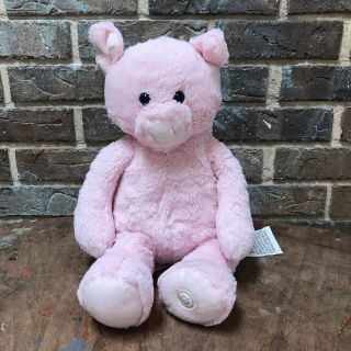 Leader Light Vibrating Pink Pig Plush Stuffed Animal Toy 14 " Lovey Soothe