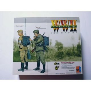 Dragon Model Wwii Eastern Front 1943 German Signals Team Vaprossov And Anton