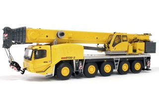 Drake Twh Twh053 - 1043a Grove Gmk 5130 - 2 Mobile Crane Five Axle Yellow Scale 1:50