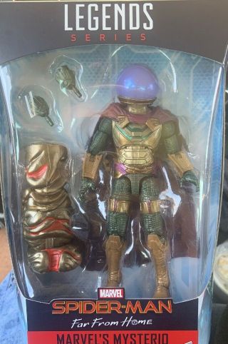 Hasbro Legends Series Spider - Man: Far From Home - Marvel’s Mysterio Action.