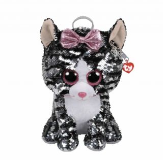Ty Beanie Boos Fashion Kiki Backpack With Reversible Sequins