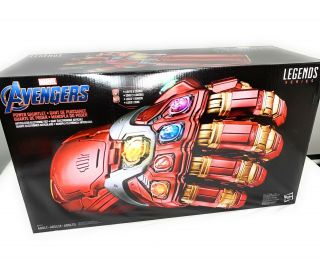 Avengers Marvel Legends Series Endgame Power Gauntlet Electronic Glove Fist