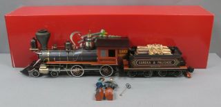 Bachmann 81396 E&p 4 - 4 - 0 Steam Loco & Tender W/wood/box