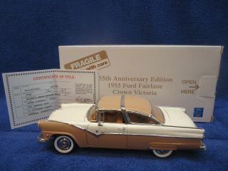 Danbury - 55th Anniversary Ed. ,  1955 Ford Fairline Crown Victoria,  1:24 Mib