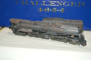 Ho Scale Athearn Genesis Union Pacific Rr 4 - 6 - 6 - 4 Steam Locomotive Weathered