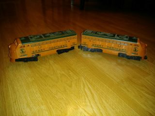 American Flyer S Scale F9 Great Northern 1 Powered And 1 Non Powered Locomotive