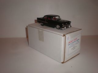 1/43 Motor City Usa / Design Studio 1955 Chevy 210 Black Ds - 121 Handmade