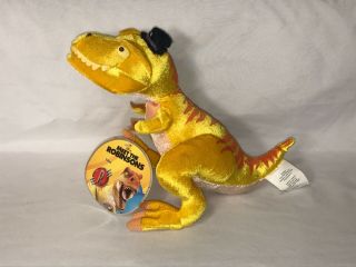 Disney Store Meet The Robinsons Dinosaur T - Rex Plush 8” Stuffed Animal Toy