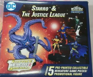 Dc Heroclix Starro & The Justice League 2018 Convention Exclusive Figurines