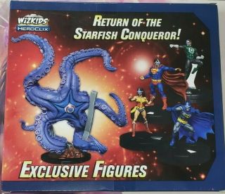 DC Heroclix Starro & The Justice League 2018 Convention Exclusive Figurines 2