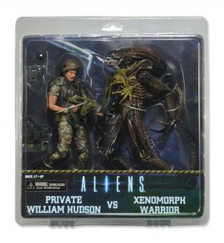 Neca Aliens Private Hudson Vs Battle Xenomorph Warrior 2 - Pack