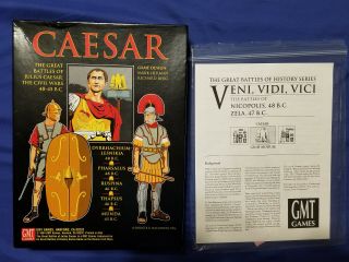 Caesar Great Battles Of Julius Caesar:civil Wars 48 - 45 Bc Gmt - Unpunched S/h
