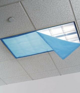 Educational Insights Fluorescent Classroom Light Filters Tranquil Blue Set Of 12