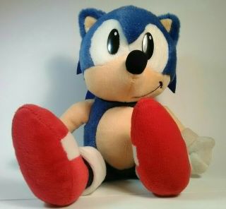 1993 Sonic The Hedgehog 12 " Plush Stuffed Toy Vintage Sega Caltoy 