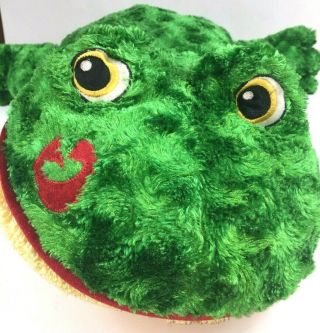 Huge Dan Dee Green Frog Plush Red Lips Kiss Large Stuffed 29 " Collectors Choice