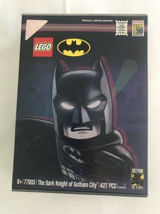 Sdcc 2019 Exclusive Lego 77903 Dark Knight Of Gotham City Set Batman Le 1500