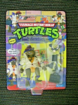 Teenage Mutant Ninja Turtles Don The Undercover Turtle 1990 Moc