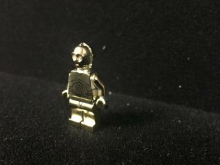Lego Star Wars Chrome Gold C - 3po Sw158 30th Anniversary 1/10000