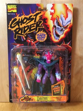 Toy Biz Marvel Comics Ghost Rider 5 " Zarathos Figure 1996