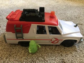 Ghostbusters Ecto - 1 Mattel 2016 Toy Vehicle With Glow In Dark Slimer