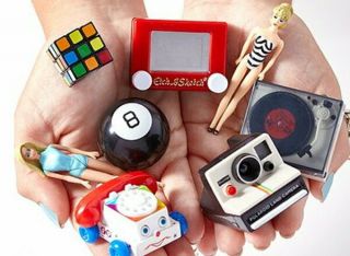 Doll House Miniature World ' s Smallest Record Player Turntable Fisher Price Toys 2