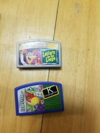 Leapfrog Leapster 2,  18 Cartridge Games,  Carrying Case and Cartridge Wallet 4