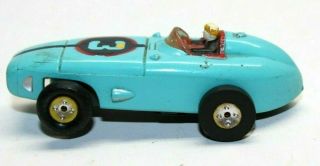 Vintage Aurora T - Jet Ho Slot Car Indy F1 Racer Race Car 3 Turquoise Blue