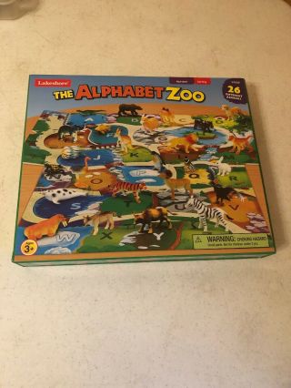 Lakeshore Learning The Alphabet Zoo Sorting Vocabulary Activity Preschool Game