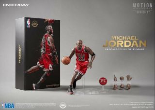 Michael Jordan Enterbay Motion Masterpiece 1/9 Scale Figure Chicago Bulls