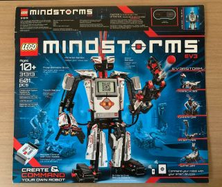 31313 Lego Mindstorms Ev3 Complete Set (no Box,  All Parts,  With Instructions)