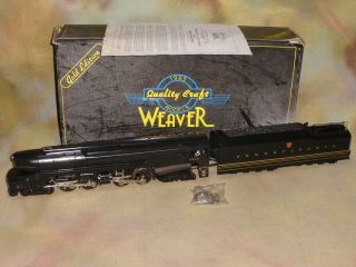 Weaver Brass Pennsylvania 4 - 4 - 4 - 4 T - 1 Steam Engine 5533 No.  186 Of 750 W.  Issue