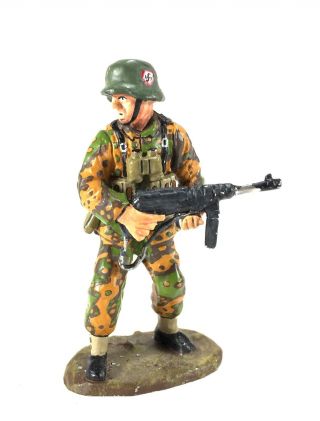 1:30 King & Country Diecast Metal Wwii German Waffen Ss Soldier Figure