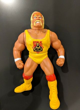 Wwf Hasbro Talking Hulk Hogan Pull String 12 " Action Figure 1990 Vintage Wwe