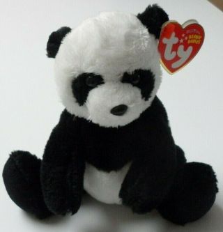 Ty Ming The Panda Beanie Baby - With Near Tag -